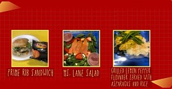 Menu items